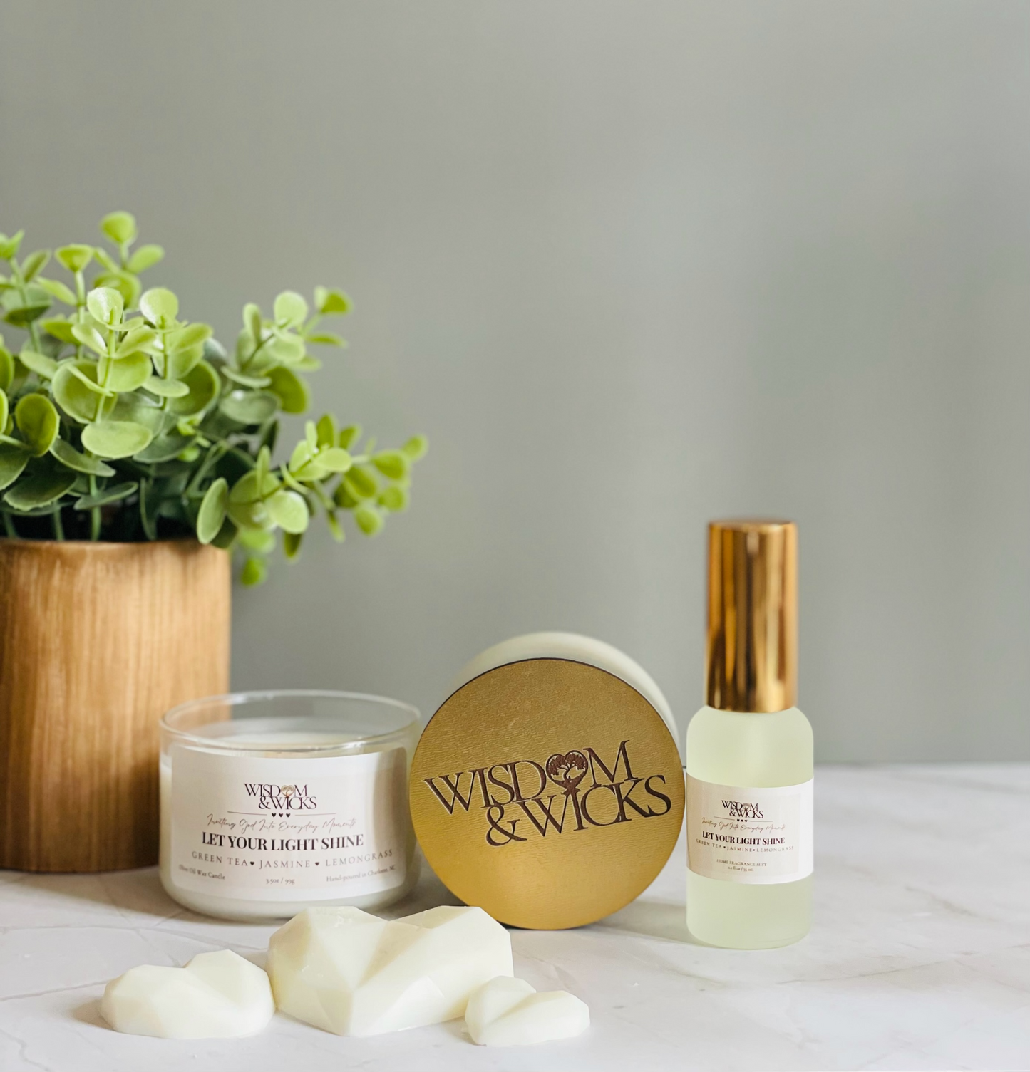 Let Your Light Shine Candle - 3.5oz (PRE-ORDER) - SHIPPING AS OF 9/15
