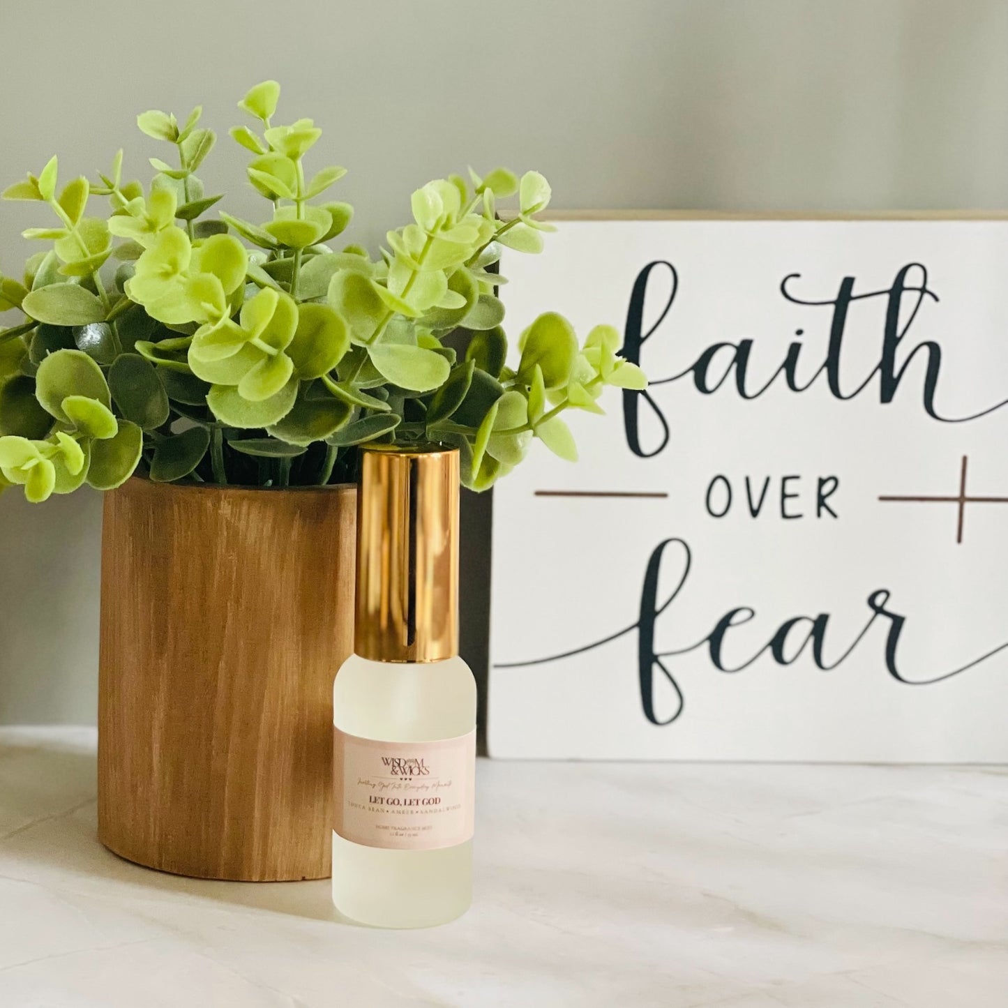 Let Go, Let God Fragrance Mist