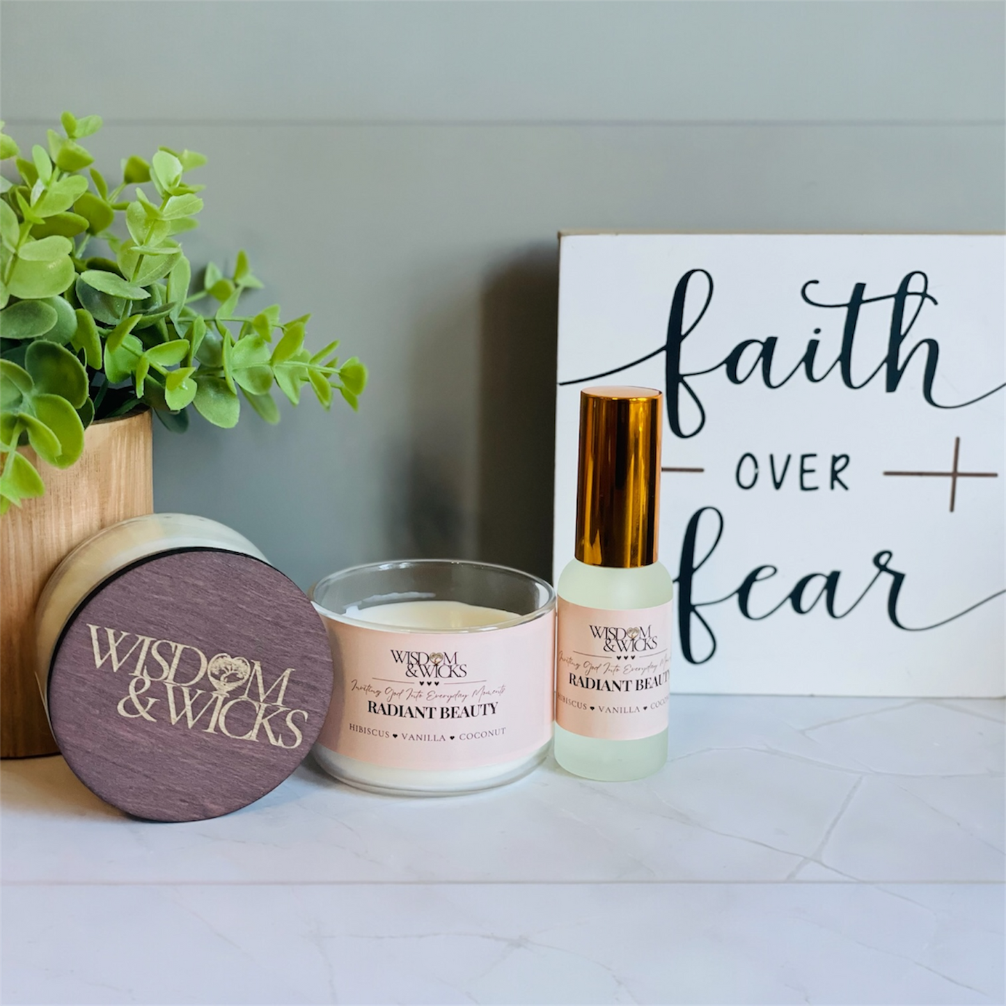 Shifting the Atmosphere - Candle + Fragrance Mist Duo