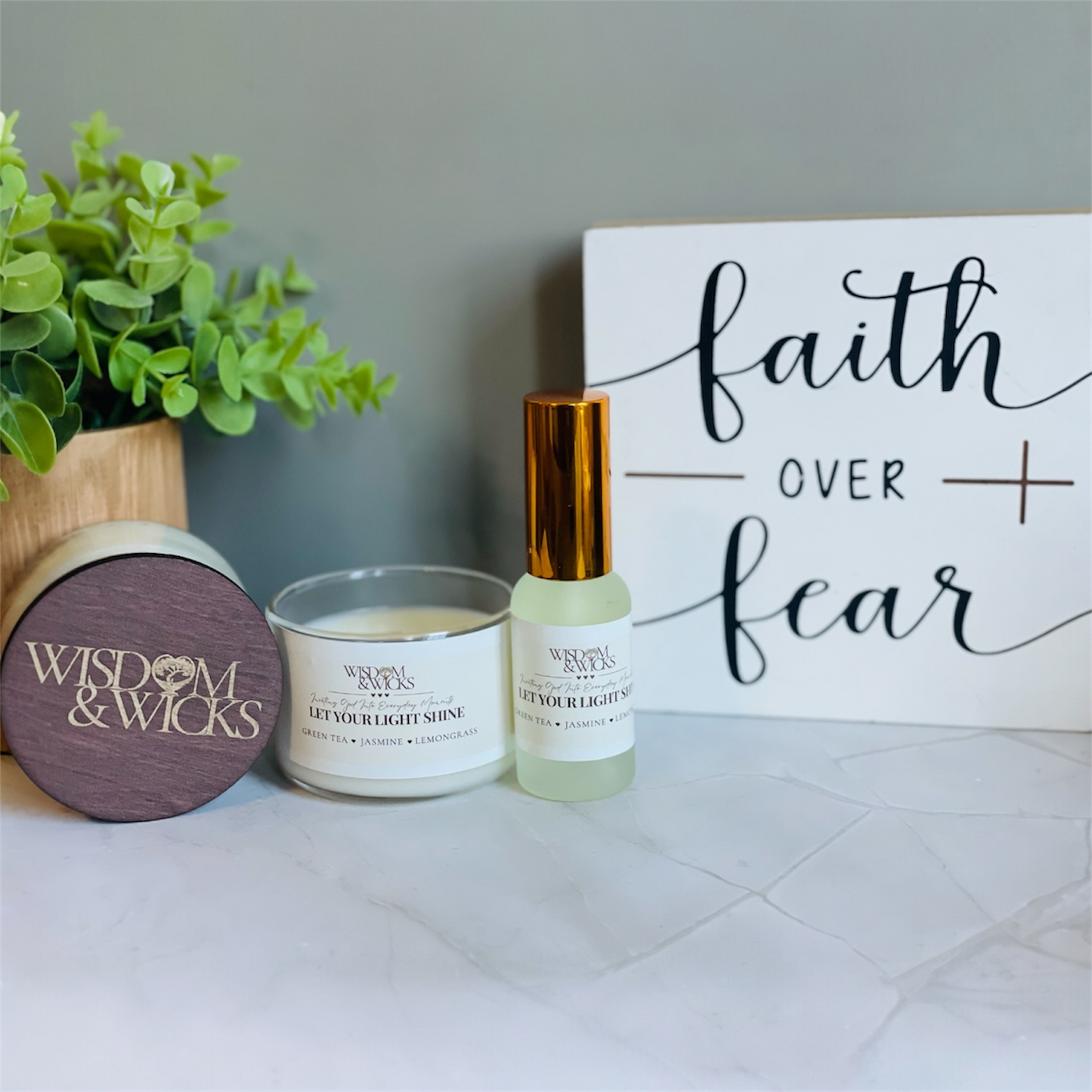 Shifting the Atmosphere - Candle + Fragrance Mist Duo